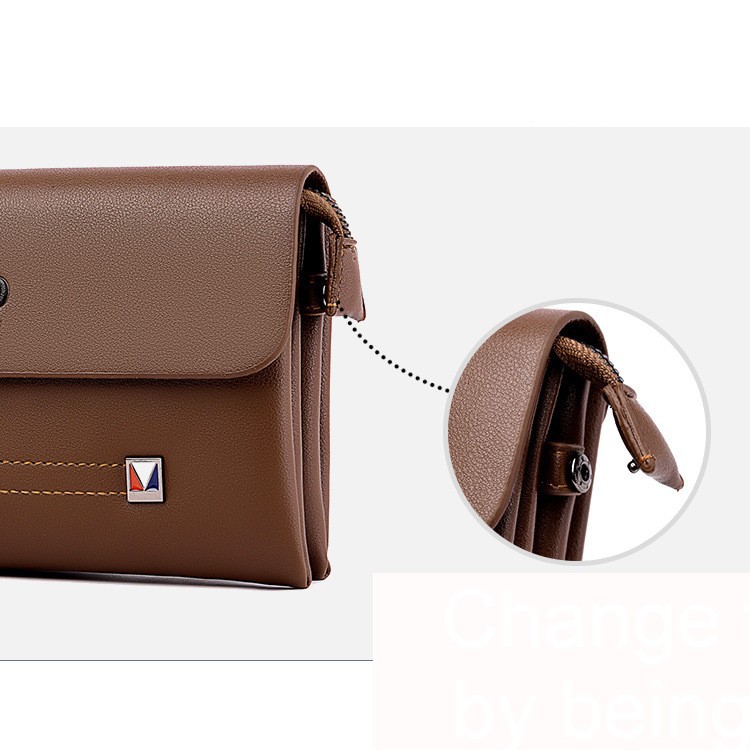 Túi Clutch Cầm Tay Nam Kiểu Dáng Basic Có Dây Đeo C2213