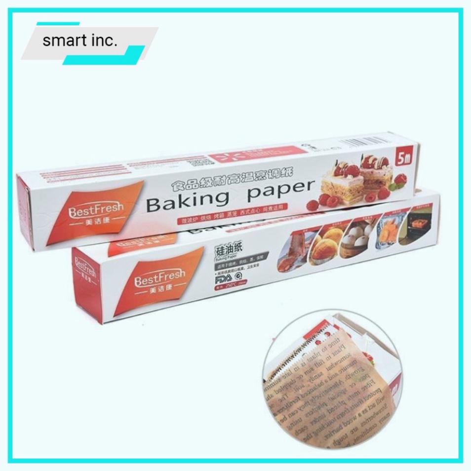 Giấy Nến Nướng Bánh Chống Dính Giấy Sáp Lót Bánh Báo Nồi Chiên Không Dầu