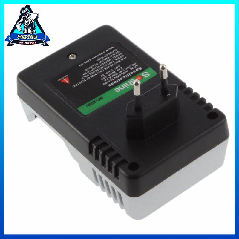 [Fitslim] Car Battery Charger For AA/AAA/9V Ni-MH/Ni-CD Rechargeable Batteries