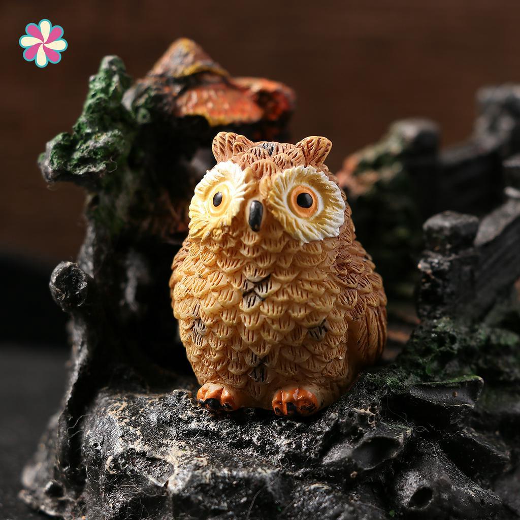 Đồ trang trí Chim Cú Trang Trí Nhà Cửa Xinh Xắn