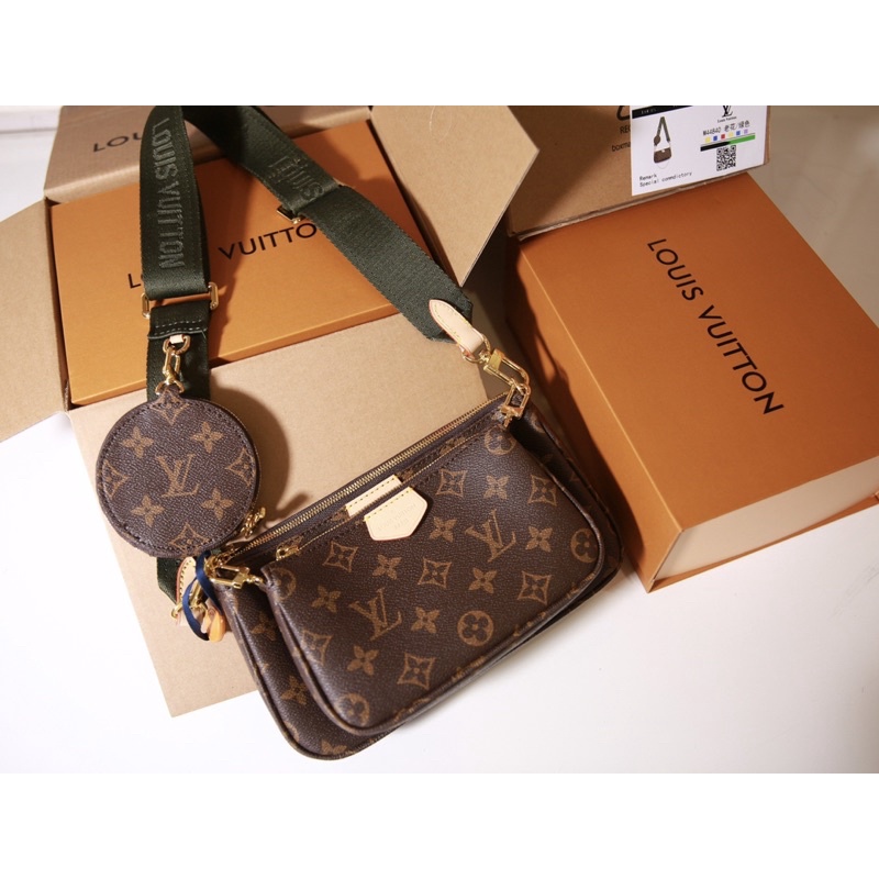 Túi nữ đeo chéo LV Pochette bản super fullbox cực đẹp