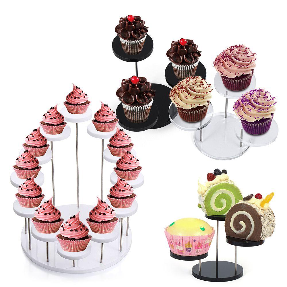 LANSEL Giá Đỡ Trưng Bày Bánh Cupcake Bằng Acrylic