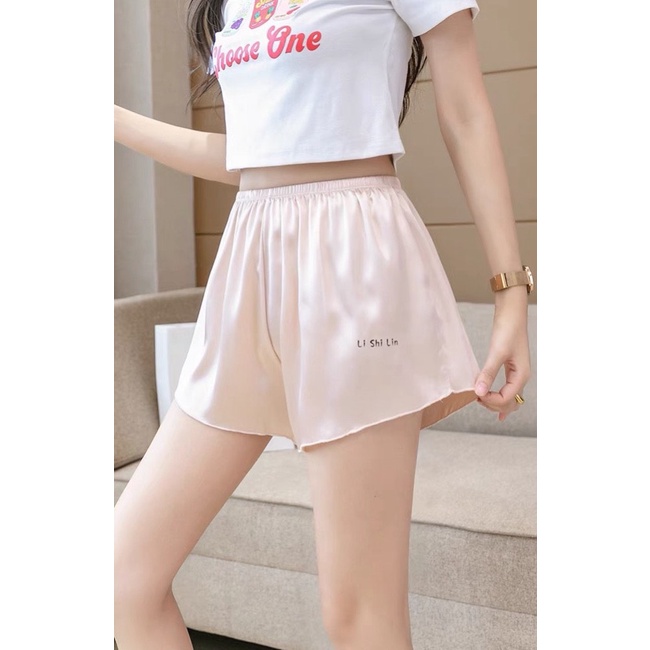 XẢ LỖ QUẦN PHI LỤA NỮ MẶC NHÀ CỰC MÁT CHẤT XỊN LIXILING