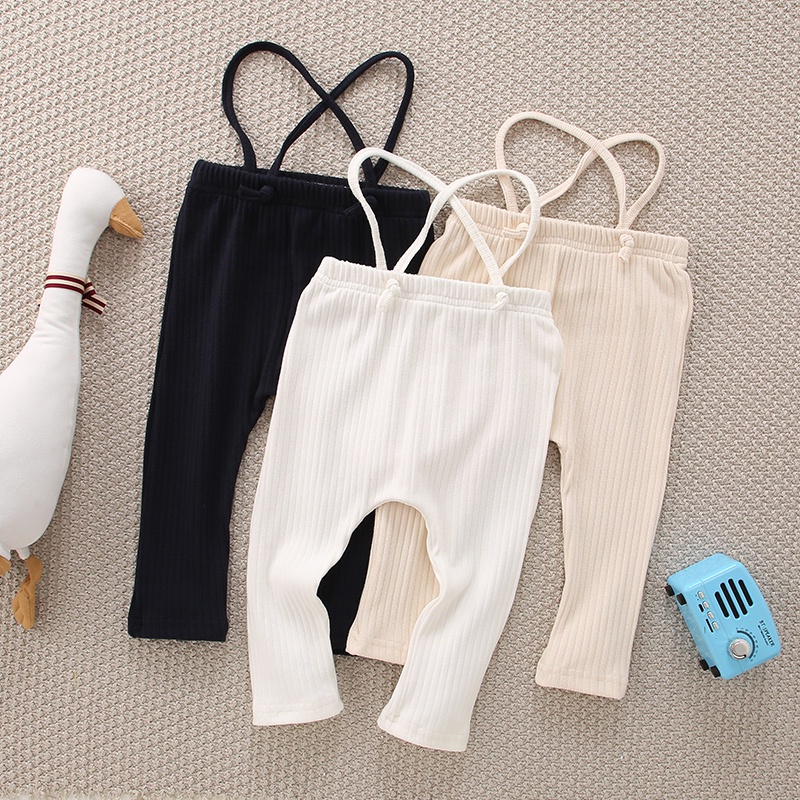 Quần legging dài ôm dáng bảo vệ bụng thời trang mùa thu đáng yêu dành cho trẻ em