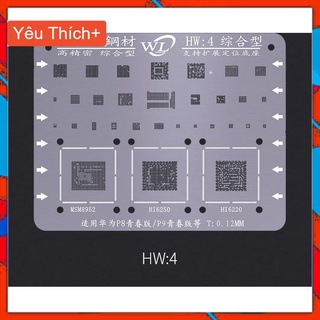 Vỉ làm chân HW:4 Full IC Huawei P8 P9