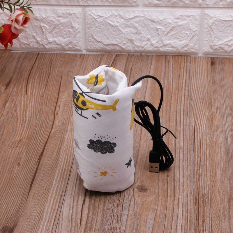 Máy hâm nóng bình sữa cổng sạc USB tiện dụng khi đi du lịch cho trẻ em