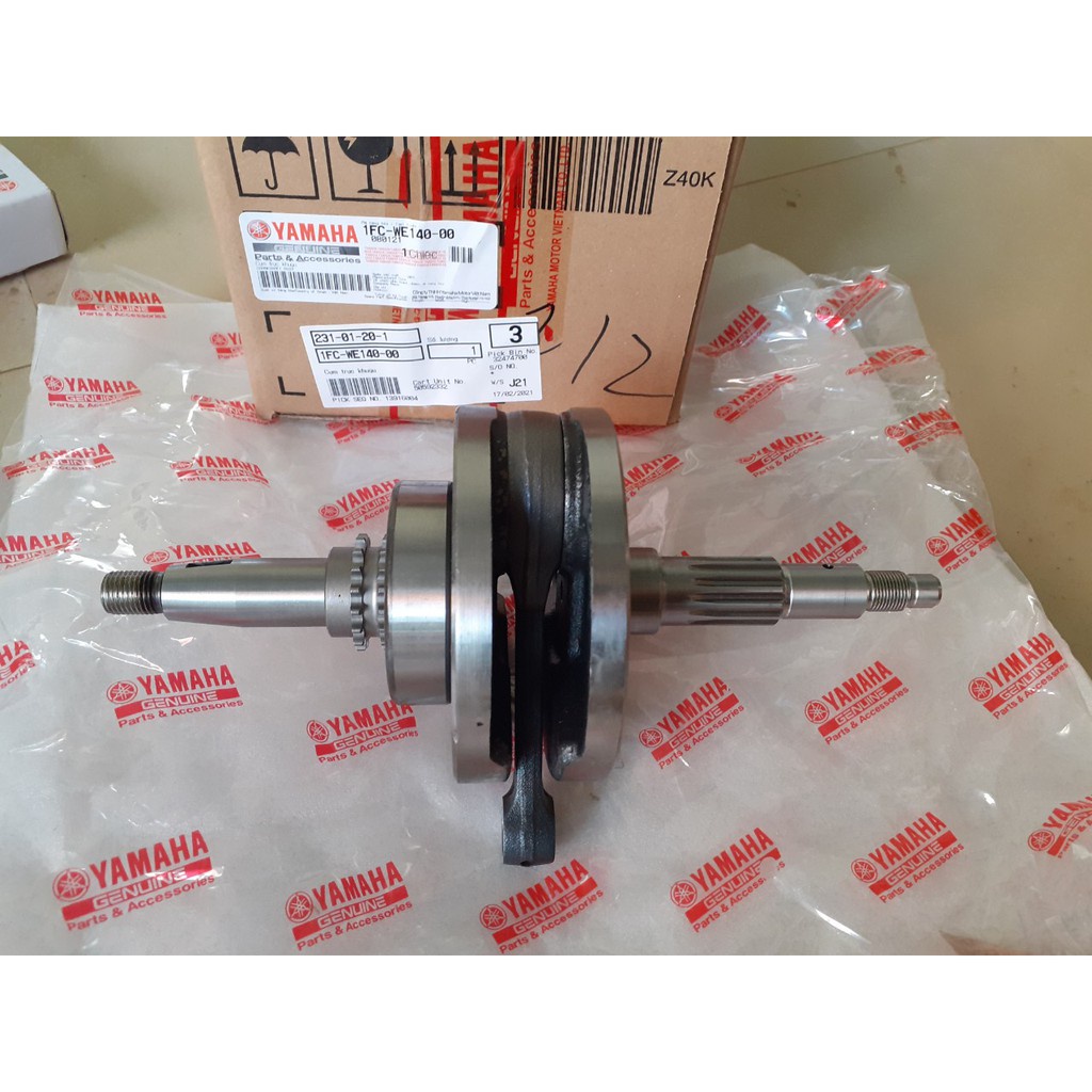 Cụm tay dên (tay biên) Sirius FI - Jupiter FI zin chính hãng Yamaha