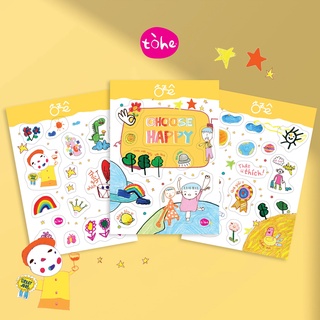 Set sticker cute độc đáo nhiều chủ đề [Made by Tòhe]