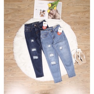 Mh bán sỉ quần jean boy thêu 9 tấc m08 - 167 cho nữ