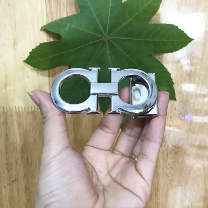 Mặt khóa đầu dây nịt nam chữ a siêu đẹp trơn GN8