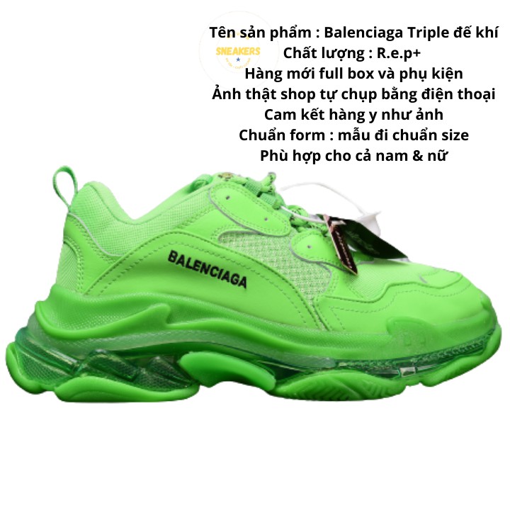 Giày sneaker Balenciaga đế khí sâu khoai