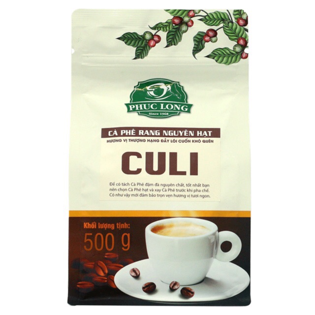 Cà Phê Culi Phúc Long 500 gram