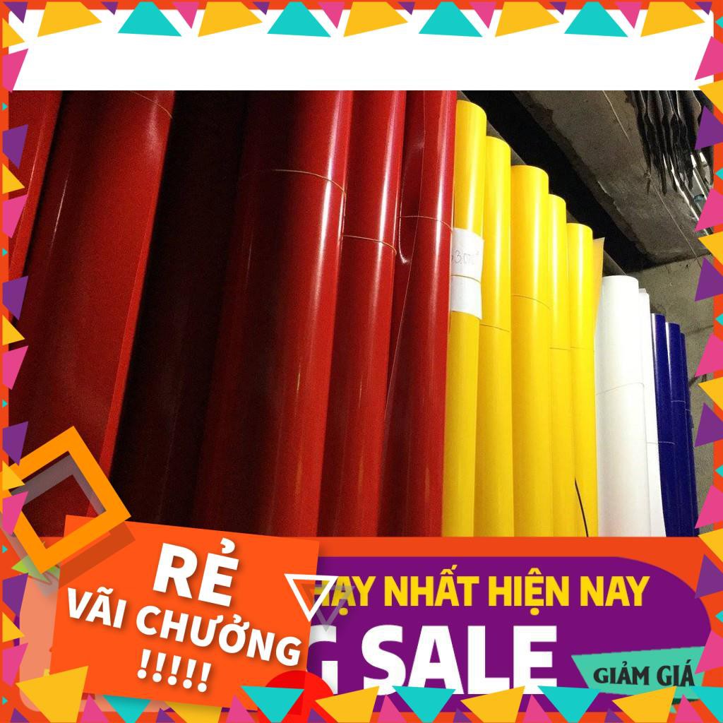 [BÁN CHẠY]  10m Giấy cắt chữ DECAL PVC khổ 0,6m dài 200m (các màu), KOANHAO Đài loan.