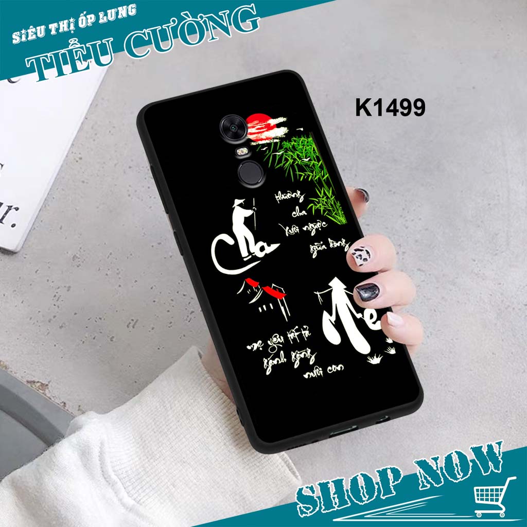 Ốp Xiaomi REDMI 5 / 5 PLUS in hình thời trang thư pháp RẺ BỀN ĐẸP