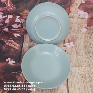 dĩa sứ sâu lòng 24cm - dĩa sứ sâu lòng