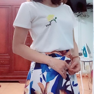 Set áo thêu hoa cv boy