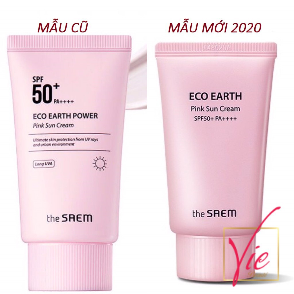 The Saem Eco Earth Power Sun Cream - Kem Chống Nắng The Saem Eco Earth Power SPF50+ PA++++ | BigBuy360 - bigbuy360.vn