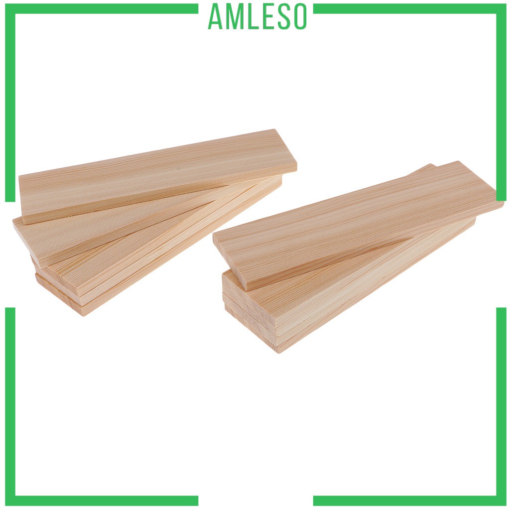 10 Miếng Gỗ Thông Kích Thước 150 x 40 X 6mm Chất Lượng Cao
