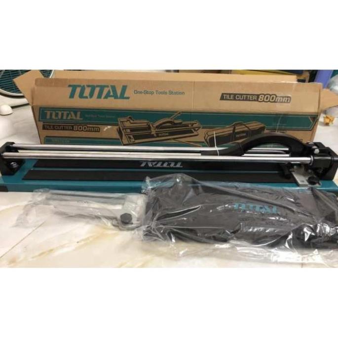 Bàn cắt gạch đẩy tay TOTAL THT578004 Bàn cắt gạch men 1m - chiều dài phần cắt gạch là 800mm