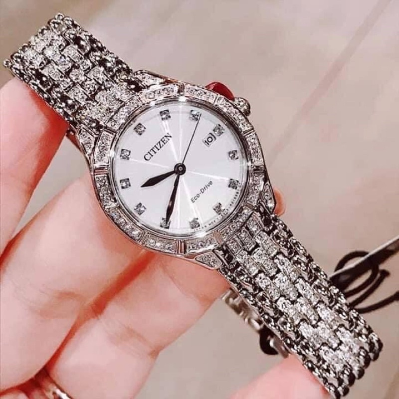 ĐỒNG HỒ NỮ CHÍNH HÃNG Citizen EW2320-55A ECO-DRIVE