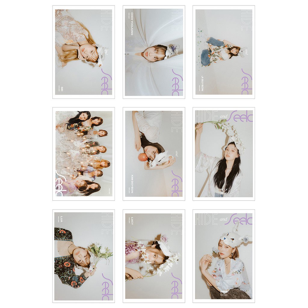 Lomo Card Ảnh WEKI MEKI - Hide And Seek ( 18 ảnh)