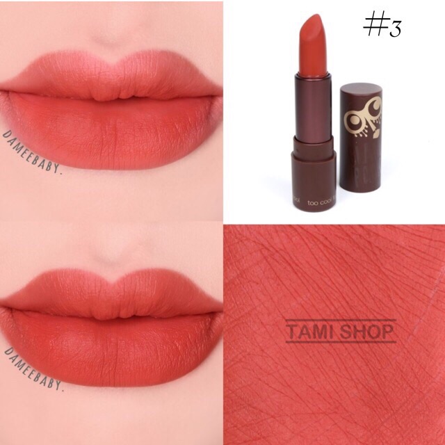Son TOO COOL FOR SCHOOL GLAM ROCK HUSH BROWN VELVET MATTE LIPSTICK | BigBuy360 - bigbuy360.vn