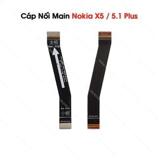 Cáp nối main nokia x5 / 5.1 plus zin bóc máy