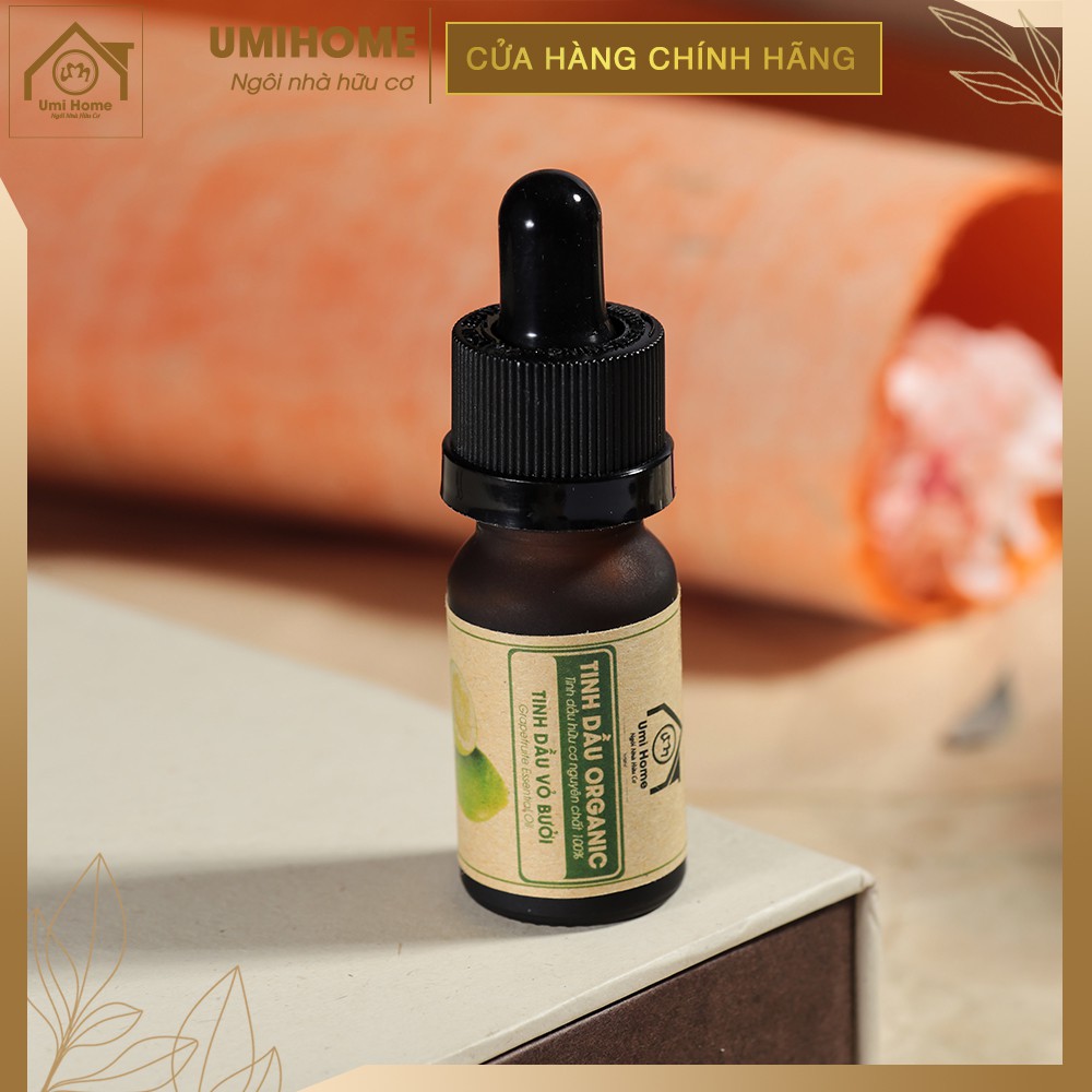 Tinh dầu Vỏ Bưởi hữu cơ UMIHOME 10ml nguyên chất