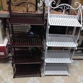 Kệ Sắt Hoa Văn 4 Tầng Sơn Tĩnh Điện