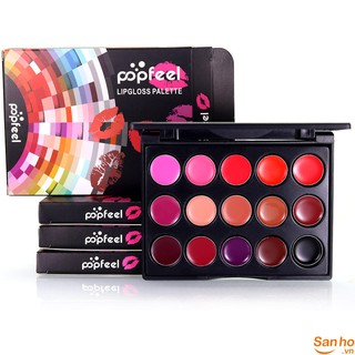BẢNG SON 15 MÀU POPFEEL