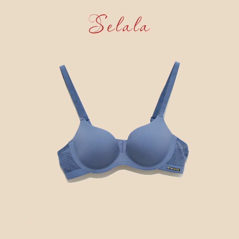 Áo Lót Su Selala Đệm Vừa 2cm Nâng Đẩy Tháng Mát Với Thiết Kế Quai Dạng Lưới AV30