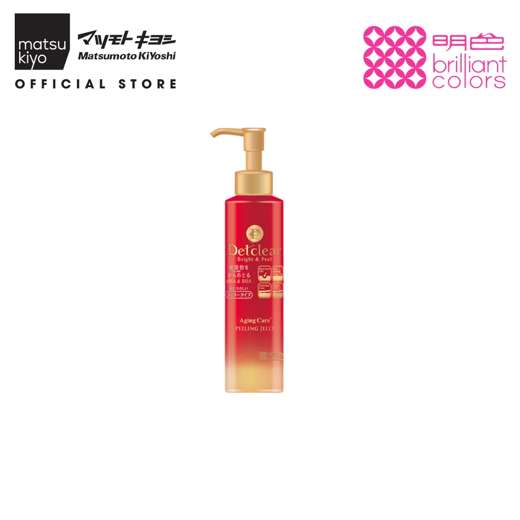 Gel tẩy da chết chăm sóc da lão hóa Matsukiyo Meishoku detclear aging care 180ml