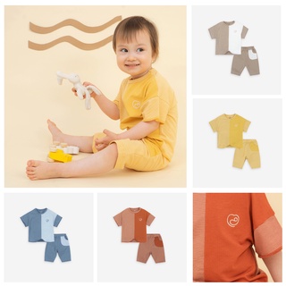 Bộ Cộc tay tay BU Baby Kyomi Twins