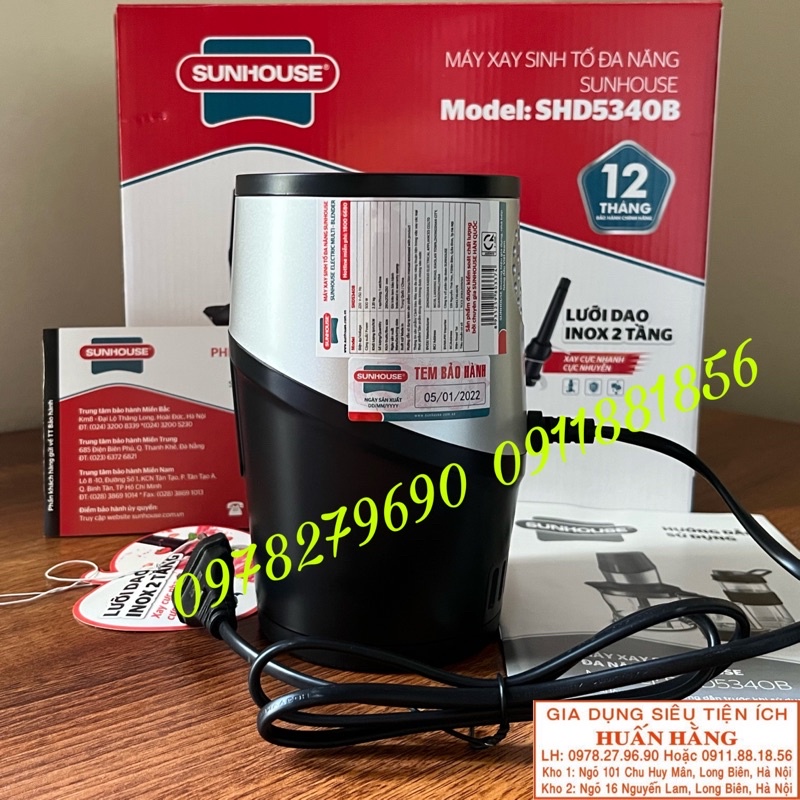 Động cơ máy xay  Sunhouse MaMa SHD5340B SHD5341G SHD5340 SHD5341 SHD5315G SHD5315
