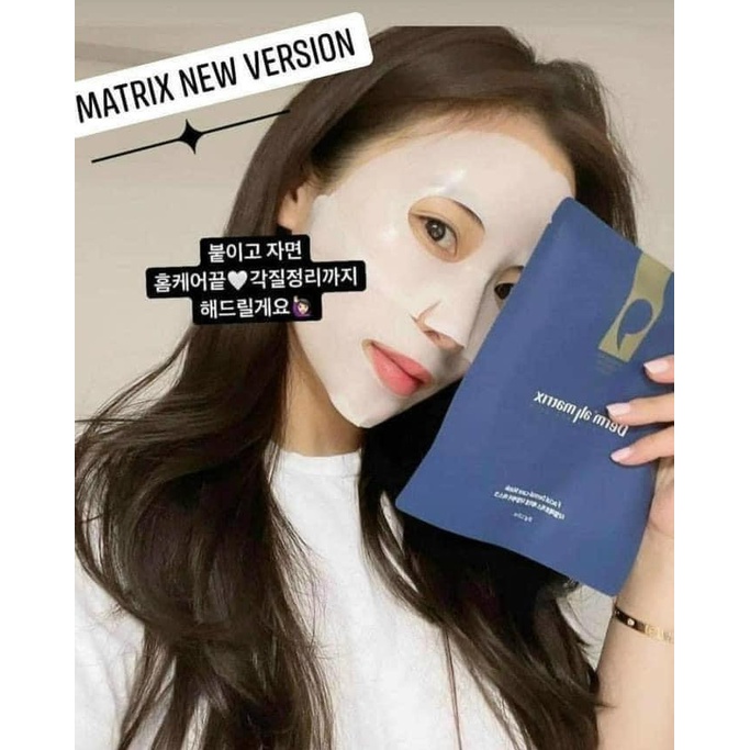 Mặt nạ Derm-all Matrix / Lẻ 1 Miếng / Hộp 4 Miếng
