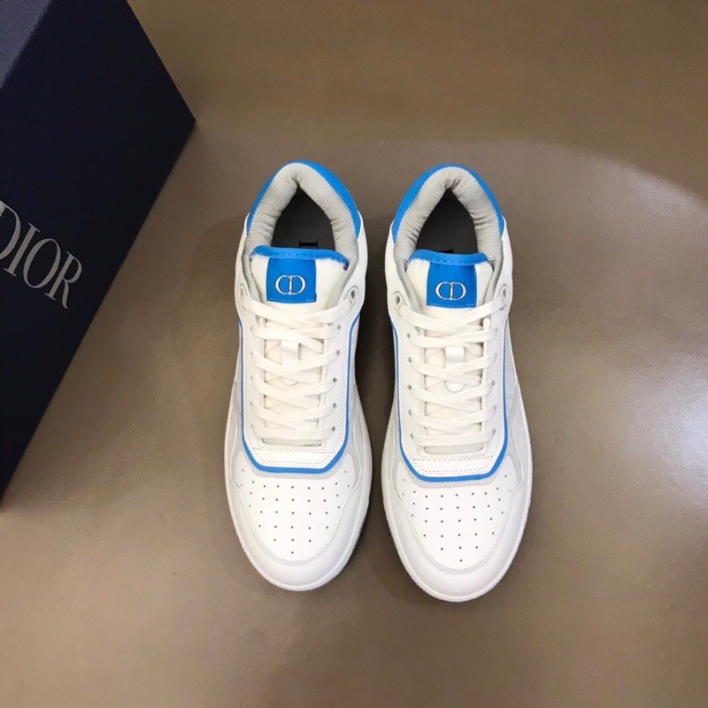 Giày thể thao nam thương hiệu Dior CD da thật cao cấp kết hợp 2 màu phong cách và năng động