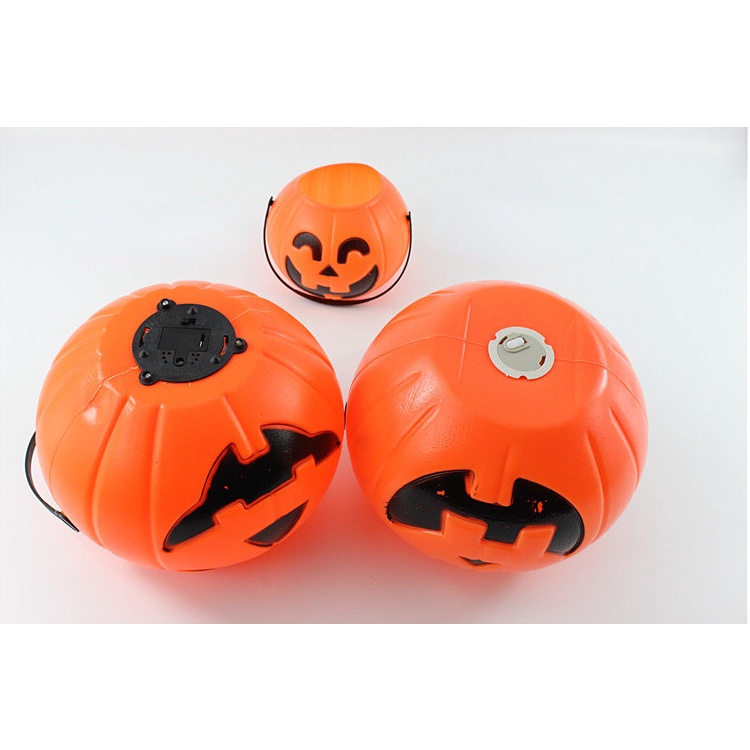 Lồng Đèn 7CM Hình Bí Ngô Trang Trí Halloween