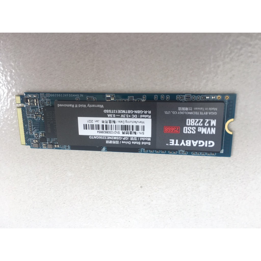 [Mã 255ELSALE giảm 7% đơn 300K] Ô cứng SSD M2 NVMe 256gb Gigabyte 1700/1550MB/s - Viễn Sơn phân phối | BigBuy360 - bigbuy360.vn