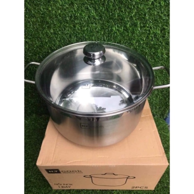 NỒI LUỘC GÀ INOX CAO CẤP HT COOK 30CM DUNG TÍCH TRÊN 8 LÍT - 🆘HÀNG ĐỘC HIẾM VỀ SỐ LƯỢNG CÓ HẠN Ạ!!