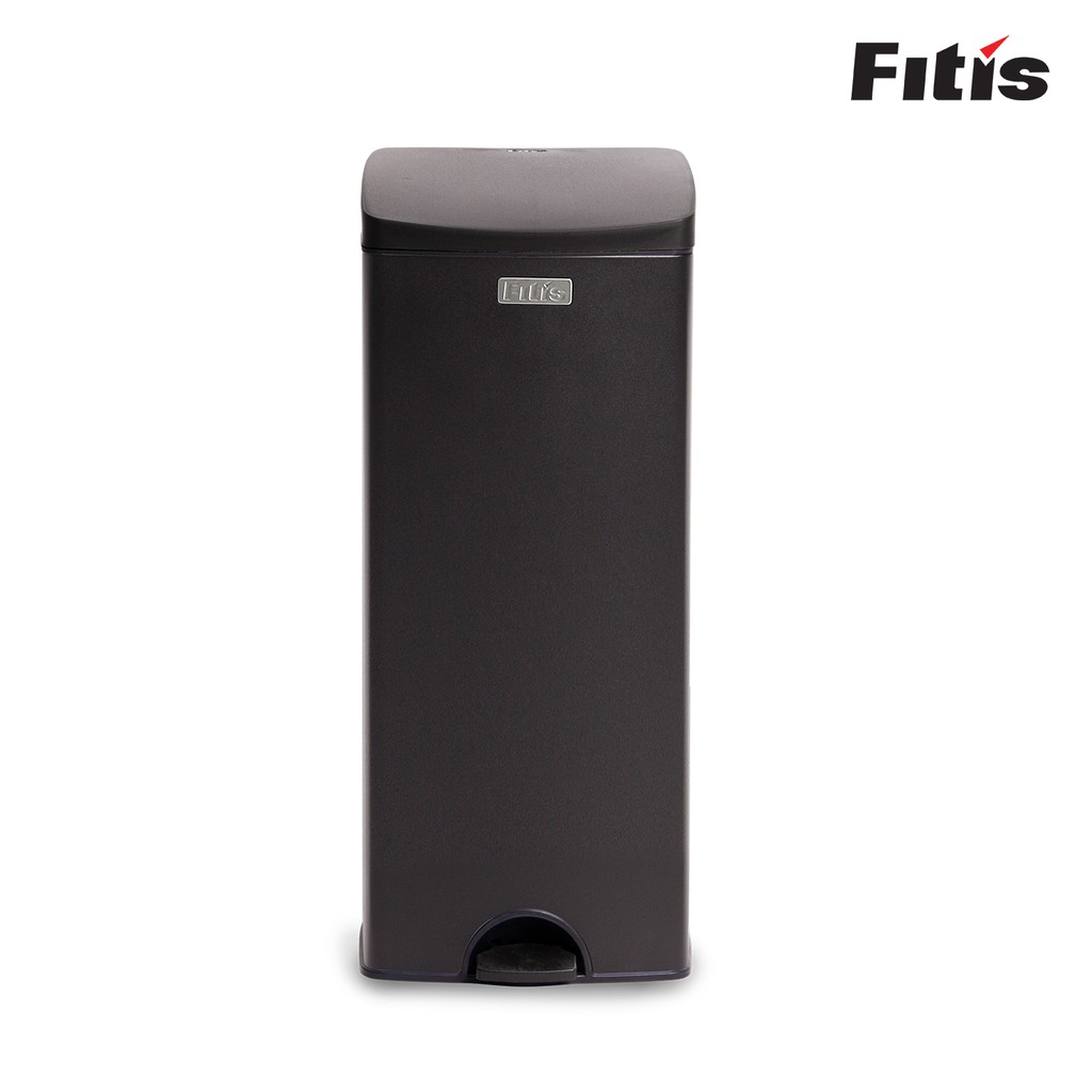 Thùng Rác Fitis Fremium Đạp Vuông Lớn SPL1-903  - Đen