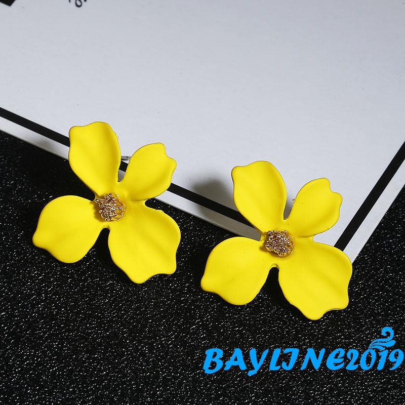 Khuyên tai hình bông hoa phong cách bohemian thanh lịch dành cho nữ