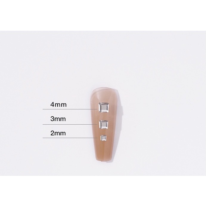 Set 15 Charm (C346) slime/ Dụng Cụ Charm Trang Trí/ Làm Nail [Ko Keo &amp; Nút] Hạt Pha lê cao cấp