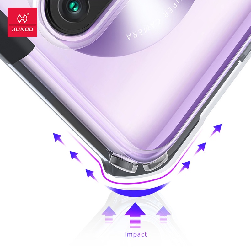 XUNDD Ốp Điện Thoại Trong Suốt Có Túi Khí Chống Sốc Sang Trọng Cho Redmi K30 5G 4G