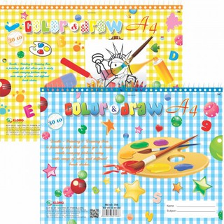 Vở vẽ lò xo A4 30 tờ KLONG