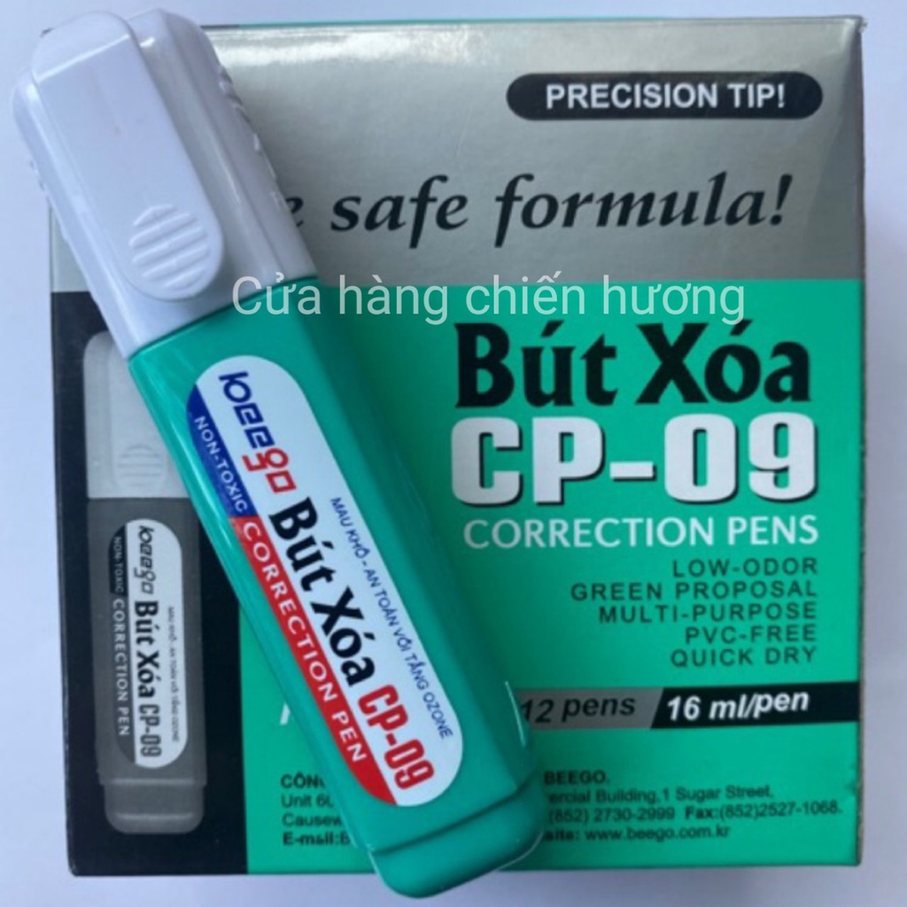 Bút xóa nước CP 08, 09 (lẻ 1 cây) tiện dụng