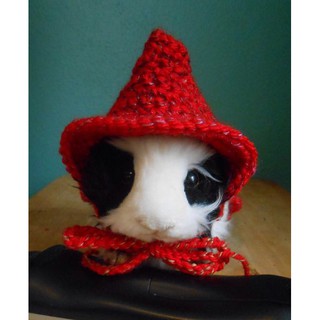 Nón len noel cho hamster, chuột, bọ ú...