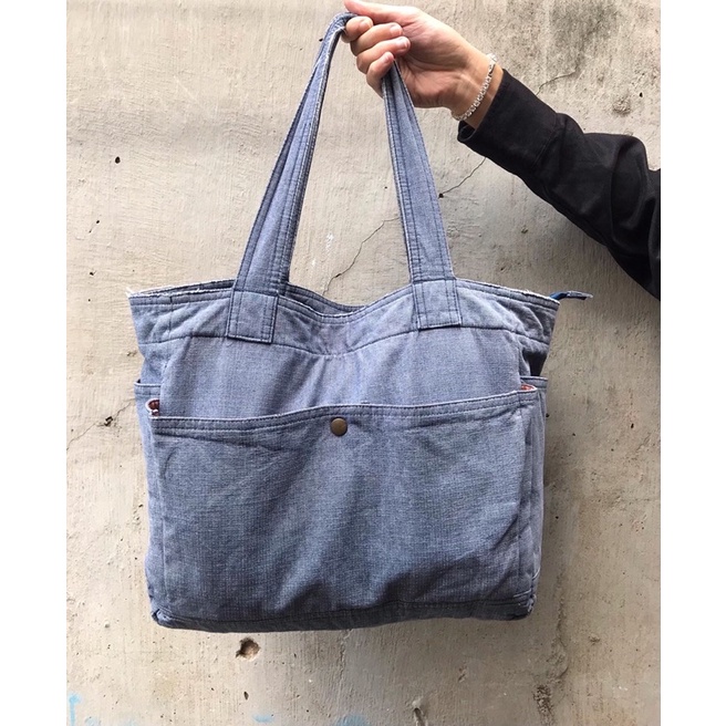 Túi xách  jean vintage 2hand