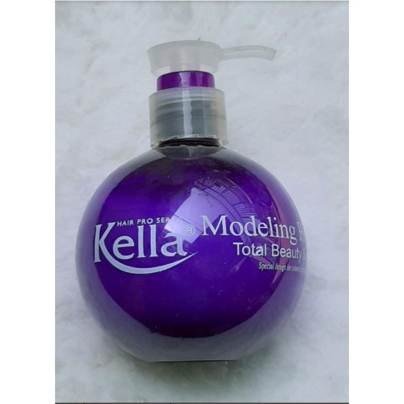 Wax Kella tạo kiểu tóc dành cho tóc uốn xoăn 250ml