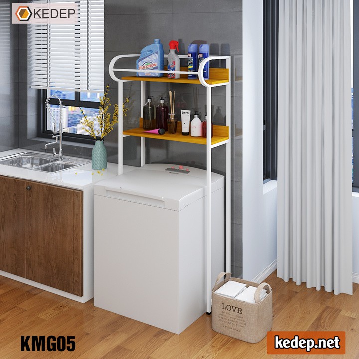 Kệ để máy giặt lồng ngang 1 tầng KMG05 | BigBuy360 - bigbuy360.vn