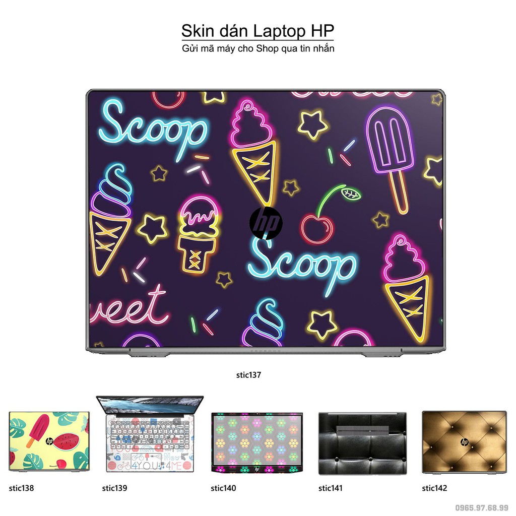 Skin dán Laptop HP in hình Hoa văn sticker _nhiều mẫu 23 (inbox mã máy cho Shop)